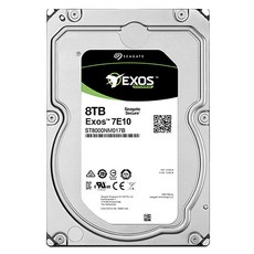 씨게이트 8TB Exos 7E10 256M HDD, ST8000NM017B