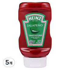 하인즈 할라페뇨 토마토 케첩, 397g, 5개