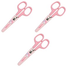 buyhearts Cinnamoroll 安全帽剪刀, 淺粉色, 3個