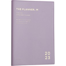 아이코닉 2023 더 플래너 M 위클리 다이어리 스케줄러, 01 Lavender