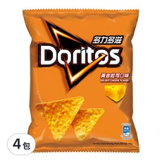Doritos 多力多滋 玉米片 黃金起司, 40g, 4包