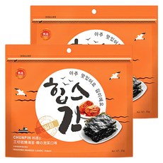 chun pin 雋品 三切岩燒海苔 泡菜, 30g, 2包
