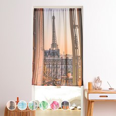 쉬폰포스터커튼