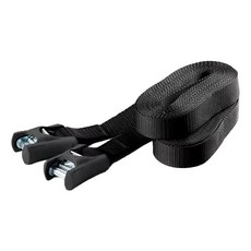 yAKIMA 重型固定帶，棘輪金屬帶扣，一組兩條, Black, 1個