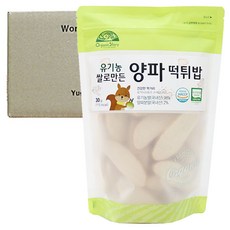 오가닉스토리 유기농 쌀로 만든 양파 유아 떡튀밥 30g, 5개