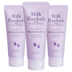 밀크바오밥 베이비 모이스처 로션, 70ml, 3개