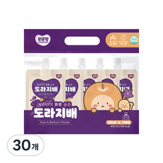 또또맘 우리아이 맑은습관 음료 80ml, 도라지배, 30개