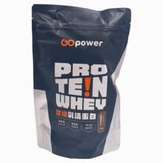 GOPower 果果能量 濃縮乳清蛋白飲 500g, 1包