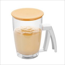 tescoma Delicia附蓋手壓式麵糊分配杯 (1L), 單色, 1個