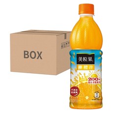 Minute Maid 美粒果 柳橙汁, 果汁10%, 450毫升, 24瓶, 450ml, 72瓶
