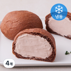 더브레드블루 오트 크림빵 초코 2개입 (냉동), 150g, 8개