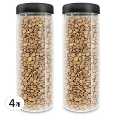 고미네 볶은 용기 렌틸콩 브라운, 500g, 4개