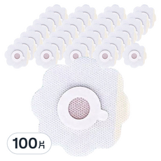 Smart Bearing 智慧魔力 石墨烯艾灸儀專用貼片補充包100片裝，艾草溫灸，呵護全家人的健康, 100片