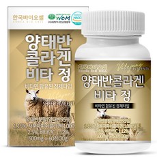 한국바이오셀 양태반 콜라겐 비타정 2개월분, 1개, 30g