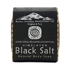 BOUNTY HIMALAYA 黑岩鹽紓壓護膚養髮皂, 尼泊爾喜馬拉雅之寶, 含多種礦物質和微量元素, 100g, 1盒