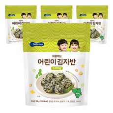 베베쿡 처음 먹는 어린이 김자반, 오리지널, 25g, 4개 25g, 4개, 오리지널