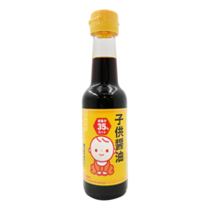 Yamaka 子供醬油, 低鈉減鹽35% 寶寶食品調味, 150ml, 1瓶