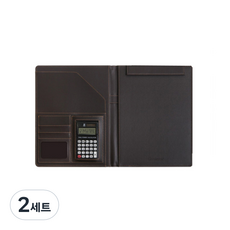 HICKIES 皮革文件夾型計算機文件板, 棕色