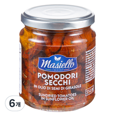 마시엘로 이탈리아 썬드라이 토마토, 280g, 6개