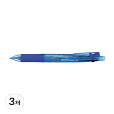 제브라 사라사 멀티펜 3+S SJ3, 블루, 3개