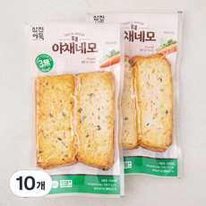 삼진어묵 야채네모, 10개, 240g