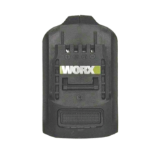 WORX 威克士 橘色系列機子 20V鋰電池轉換器 可轉接綠色電池 WA4600, 1個