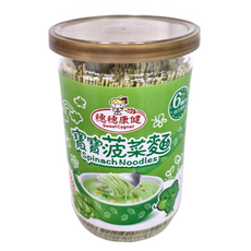 Shan Feng 三風製麵 寶寶菠菜麵, 200g, 1罐