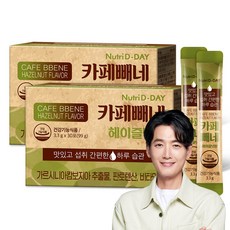 Nutri D-DAY 藤黃果黑咖啡 榛果風味 30條入, 99g, 2盒