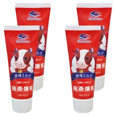 飛燕 加糖全脂煉乳 90g/條 4入組 - 香醇濃郁，方便擠壓，多種用途, 4條