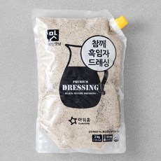 아워홈 행복한맛남 참깨흑임자드레싱, 2kg, 1개