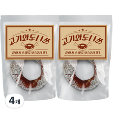 한스펫 영양만점 오래먹는 고기와도나쓰 강아지 간식 M, 오리코코넛, 30g, 4개