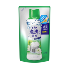 Lenor 蘭諾 衣物芳香顆粒香香豆 補充包 本格消臭 綠色香氛, 365ml, 1包