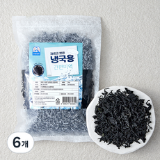 주일상사 자르고 씻은 냉국용 간편미역, 200g, 6개