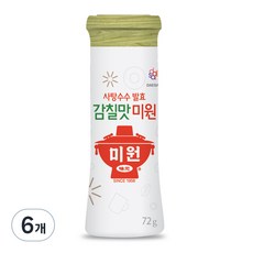 미원, 72g, 6개