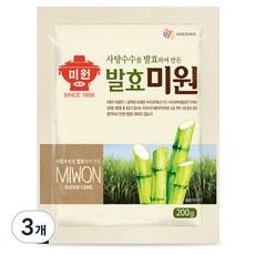 미원 대상 발효, 200g, 3개