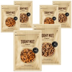 투데이넛 구운아몬드 300g + 호두 250g, 3세트