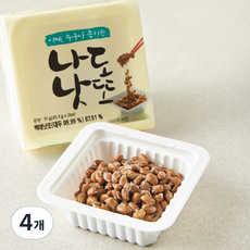맑은물에 나도 낫또 2개입, 91g, 4개