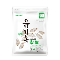 대구농산 유기농 찹쌀, 2kg, 1개