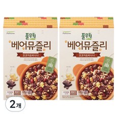 풀무원 베어 뮤즐리 코코아&바나나 시리얼, 300g, 2개