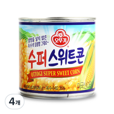 오뚜기 수퍼 스위트콘 통조림, 340g, 4개