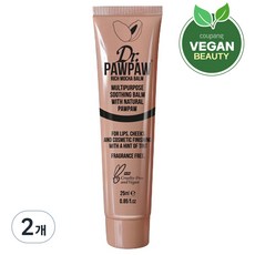 닥터포포 틴티드 컬러 멀티밤, 리치모카, 25ml, 2개