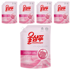 Wool Shampoo 吾香服 原廠羊毛洗滌劑補充裝, 5個, 1.5L