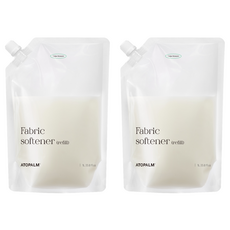 아토팜 섬유유연제 튤립블라썸 리필, 1L, 2개 1000ml, 2개