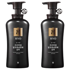 RYO 呂 蔘蘊菁萃頭皮賦活洗髮精, 2瓶, 490ml