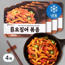 곰곰 오징어 볶음 (냉동), 500g, 4개