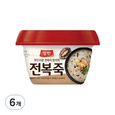 동원 양반 전복죽, 287.5g, 6개