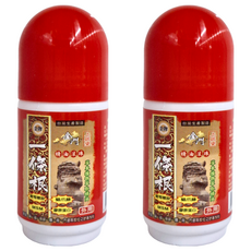 金牌金門一條根 上辰堂 金門一條根葡萄糖胺精油滾珠 60g 2入, 2瓶, 1組