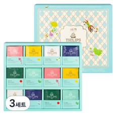 쌍계명차 티클립스 그란데 세트, 3세트, 6종 x 2p