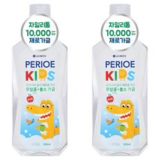 PERIOE 倍麗兒 木糖醇10000無酒精零孩童漱口水 蘋果香, 320ml, 2個