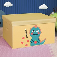테라스룸 캐릭터 접이식 다용도 정리함, 옐로우, 1개